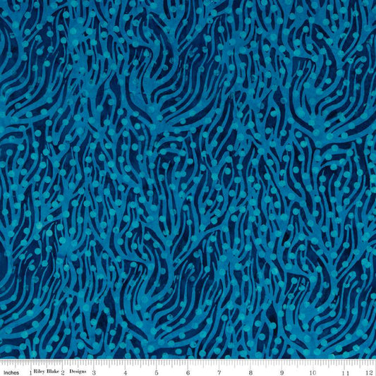 Riley Blake - Batiks - Blue Multi 3