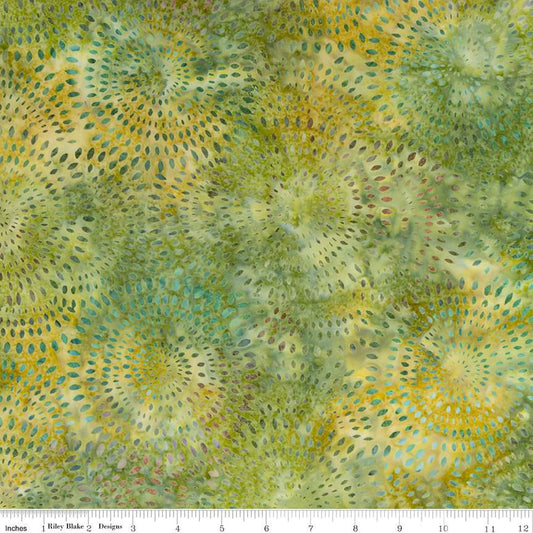 Riley Blake - Batiks - Lemon Lime