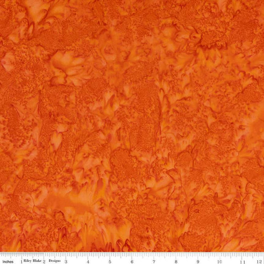 Riley Blake - Batiks - Orange