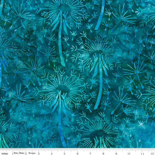 Riley Blake - Batiks - Aquamarine