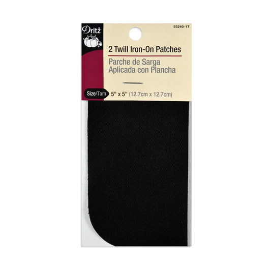 Dritz Iron-On Mending Fabric - Black