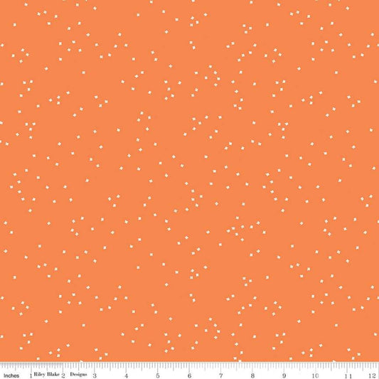 Riley Blake - Blossoms - Pumpkin