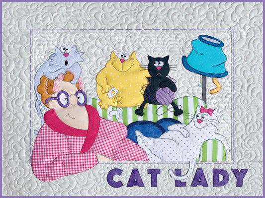 Amy Bradley Designs - Cat Lady Quilt Pattern