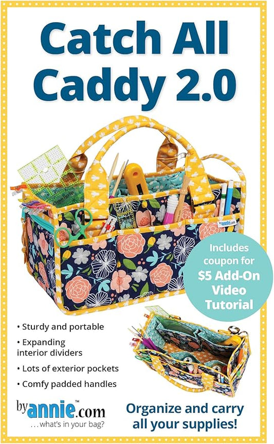 Catch All Caddy 2.0 Pattern by Annie.com