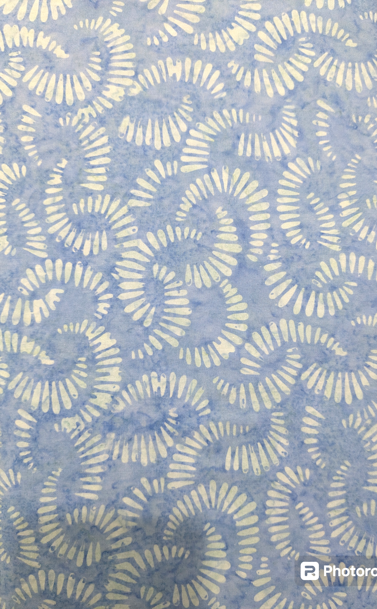 Anthology - Batik -Citrus Slices Periwinkle