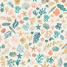 QT Fabrics - Deep Sea Dazzle - Multi - Sea Life Toss