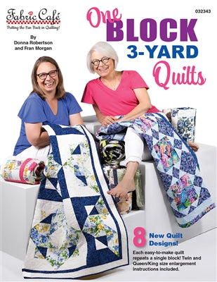 Fabric Cafe - One Block 3-yard Quilts Book