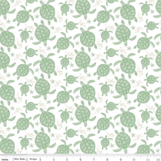 Riley Blake - Free As The Ocean Turtles