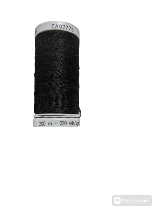 Gutermann Cotton 12 #5201 black