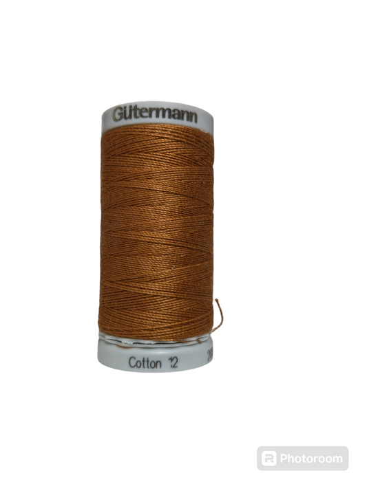 Gutermann Cotton 12 #1444 Copper