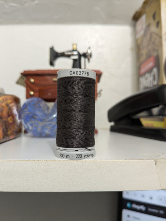 Gutermann Cotton 12 #9351 Dark Brown