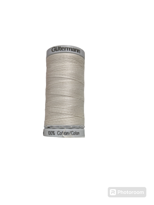 Gutermann Cotton 12 #1010 light gray