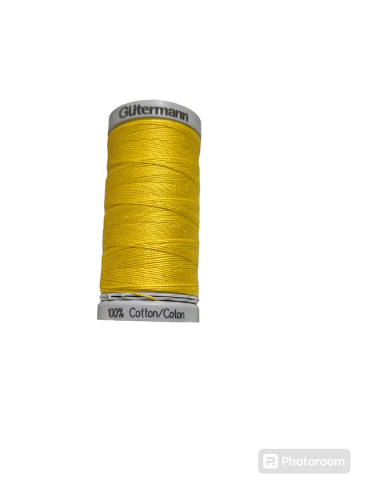 Gutermann Cotton 12 #688 Medium Yellow