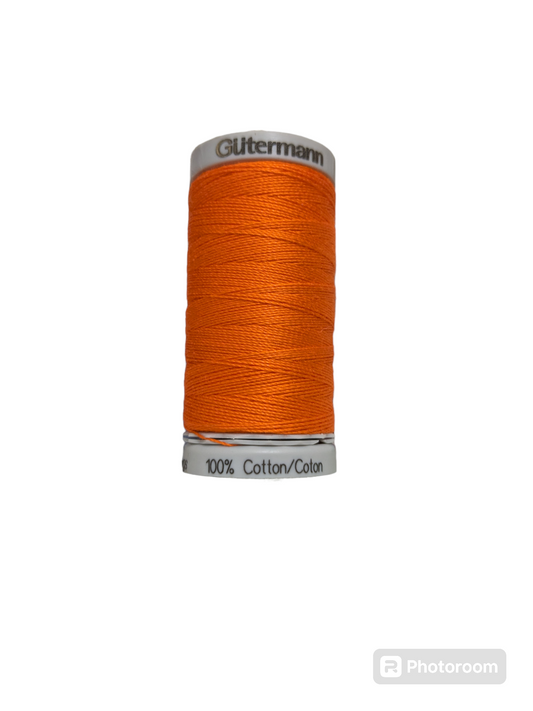 Gutermann Cotton 12 #1770 Orange