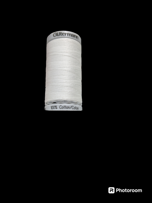 Gutermann Cotton 12 #5709 White