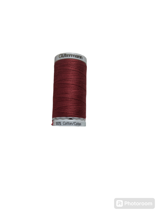 Gutermann Cotton 12 #5770 Maroon