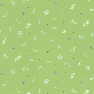P&B Textiles - Happy Ocean Life Tossed Seaweed