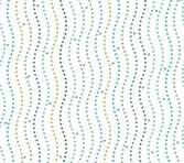 P&B Textiles - Happy Ocean Life Tonal Bubbles Stripe