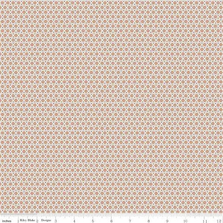 Riley Blake - Stitch Hexi - Nutmeg by Lori Holt