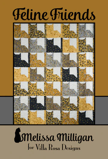 Feline Friends - Villa Rosa - Pattern