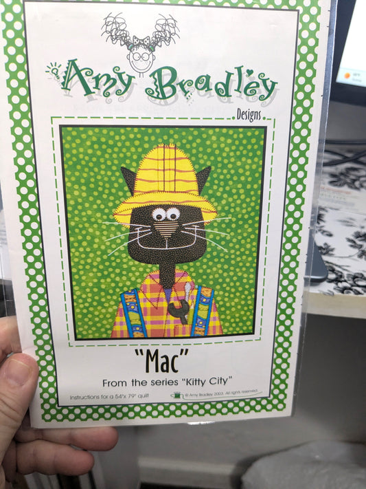 Amy Bradley Designs - Mac Kitty City Pattern