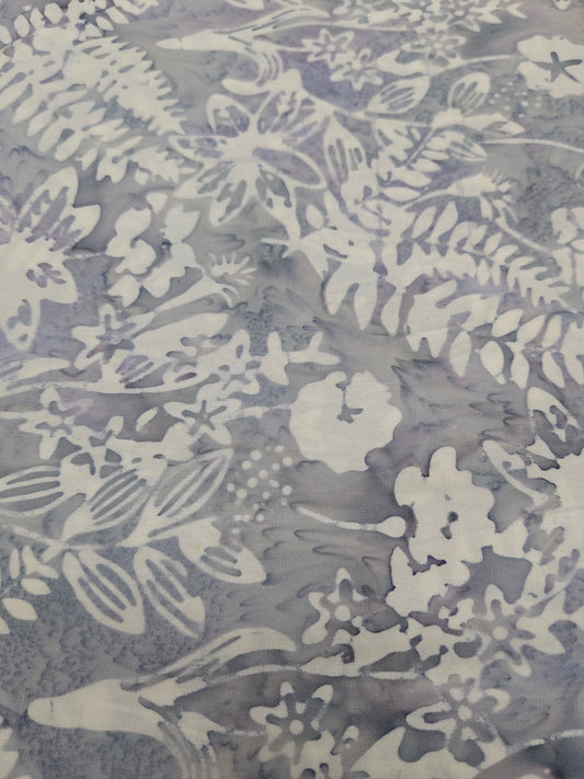 Expressions - Riley Blake - Batiks -   Floral Grid - Mallow