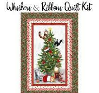 Windham Fabrics - meowy Christmas - Panel