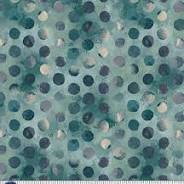 P&B Textiles - Nature Story Collage Dot Teal