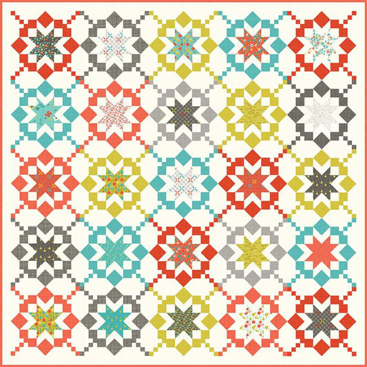 Pieces From My Heart - Carnival 10" Stacker Pattern by Sandy Gervais