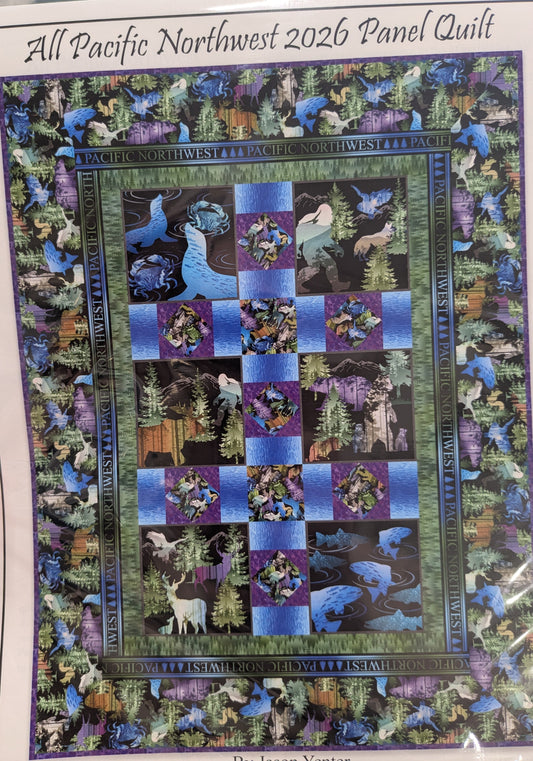 All Pacific Northwest Shop Hop Quilt Kit 2026
