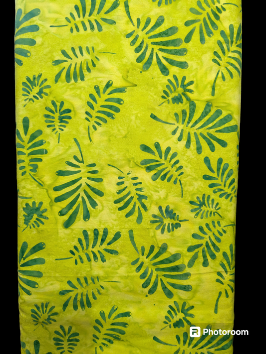 Anthology - Batik - Palms Green