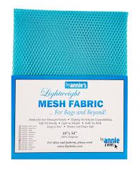 By Anne - Mesh Fabric Parrot Blue