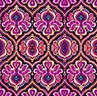 QT Fabrics - Potpourri Magenta Designs