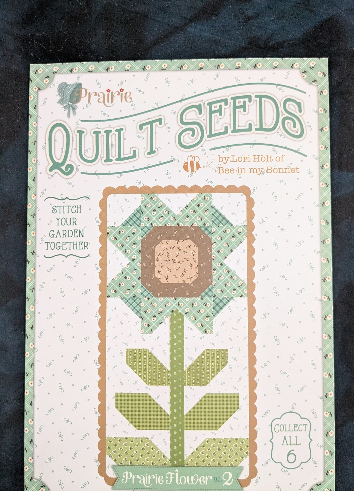Riley Blake - Quilt Seeds - Prairie  Pattern Only - Block 2 by Lori Holt