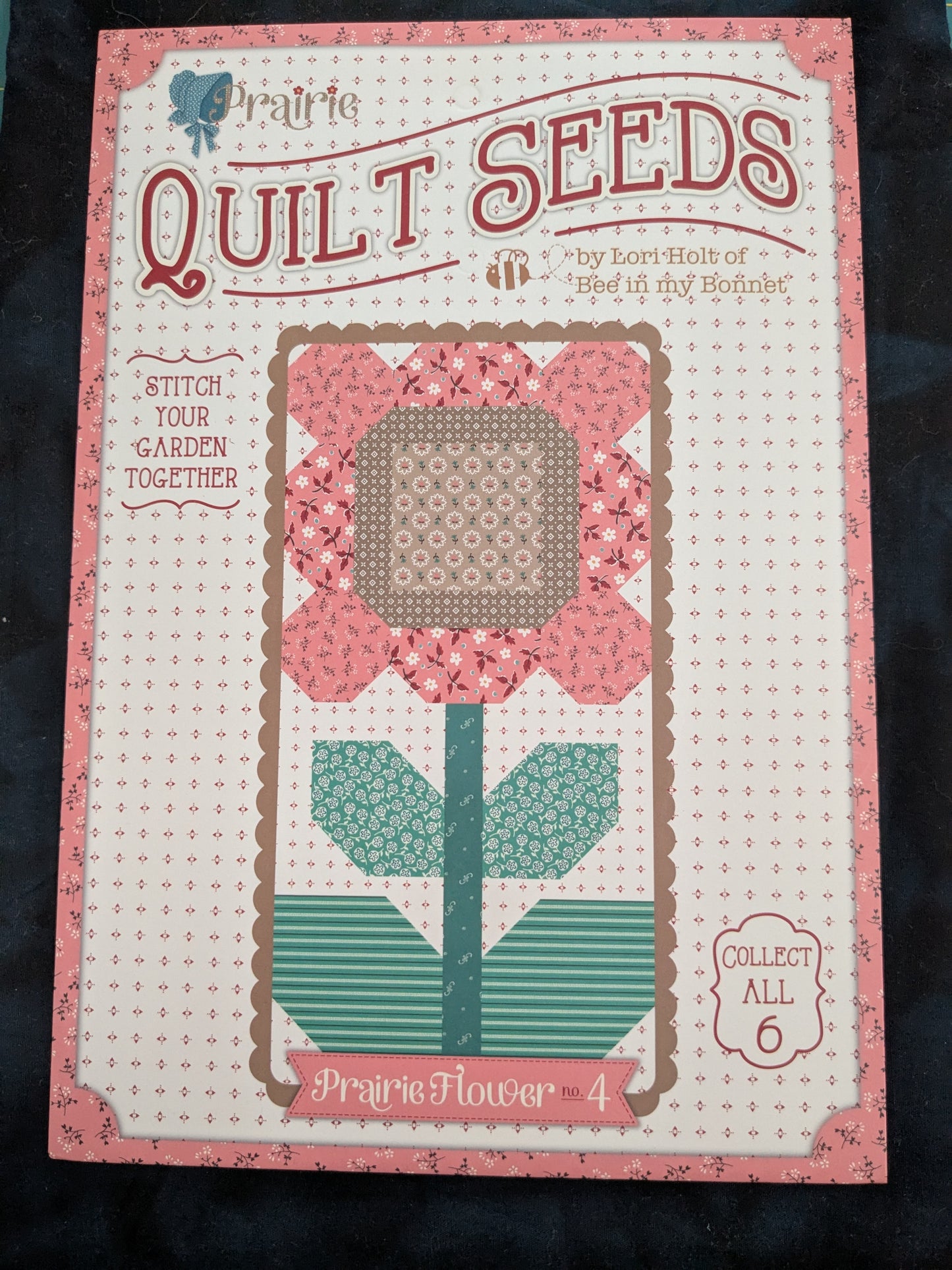 Riley Blake - Quilt Seeds - Prairie Pattern ONLY - Block 4 by Lori Holt