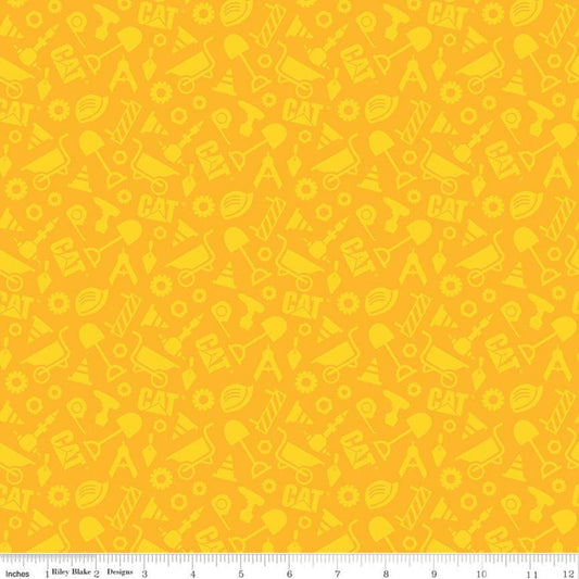 Riley Blake - Bldg Crew Const. Set Yellow