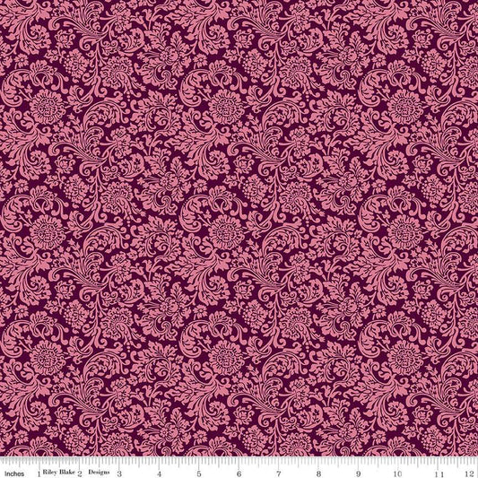 Liberty Fabrics - The Collectors Home - Rocco Swirl C - Pink