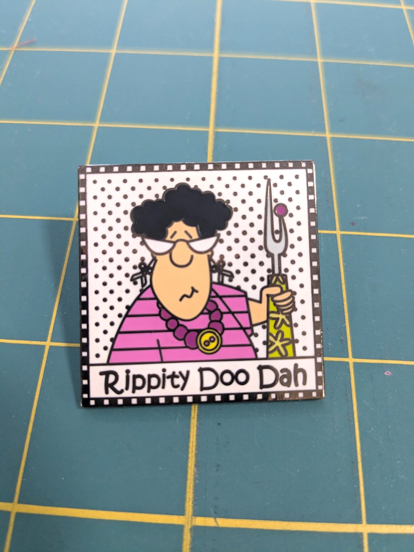 Amy Bradley Designs Rippity Doo Dah Enamel Pin