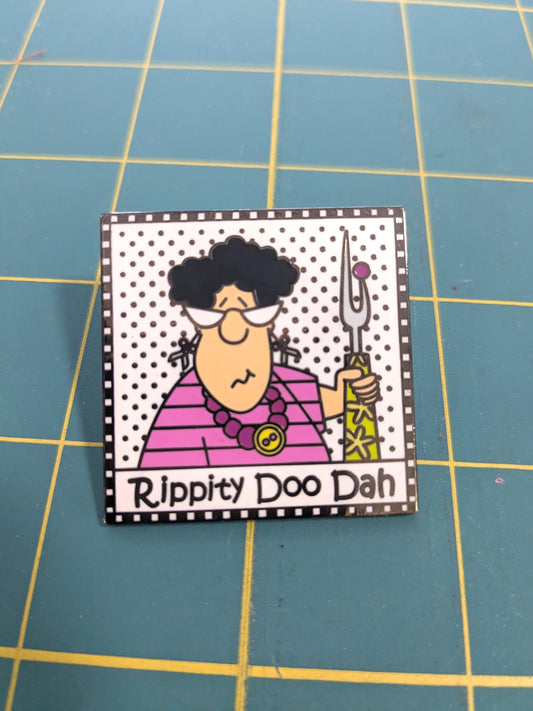 Amy Bradley Designs Rippity Doo Dah Enamel Pin