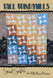 Fall Windmills - Villa Rosa - Pattern