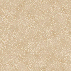 QT Fabrics - Spotsy - E Tan