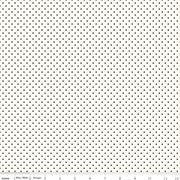 Riley Blake Designs - Le Creme Swiss Dot - Black