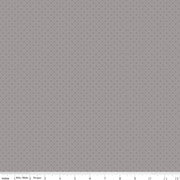 Swiss Dot Tone on Tone - Riley Blake - Gray