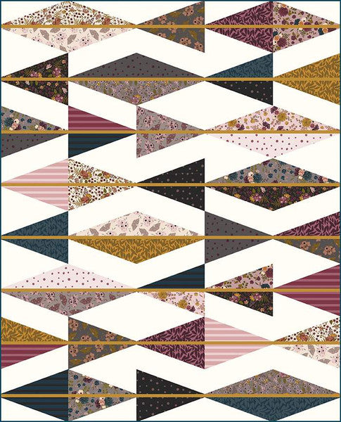 Taren Studios - Pointed Path Quilt Pattern