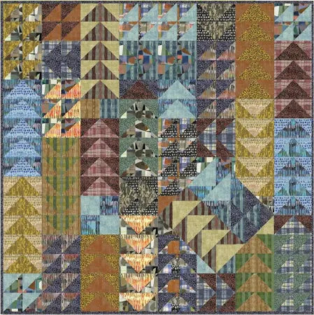 Windham Fabrics - Sketchbook 21 Upcountry Quilt Kit