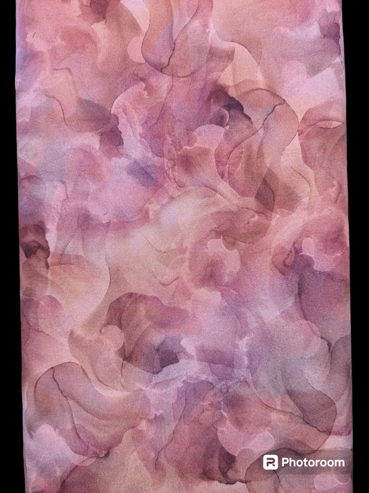 QT Fabrics - Aura-Watercolor Blender- Mulberry