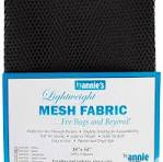 By Anne - Mesh Fabric Black