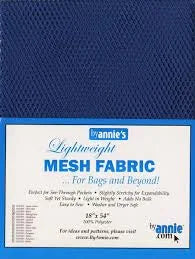 By Anne - Mesh Fabric Blastoff Blue
