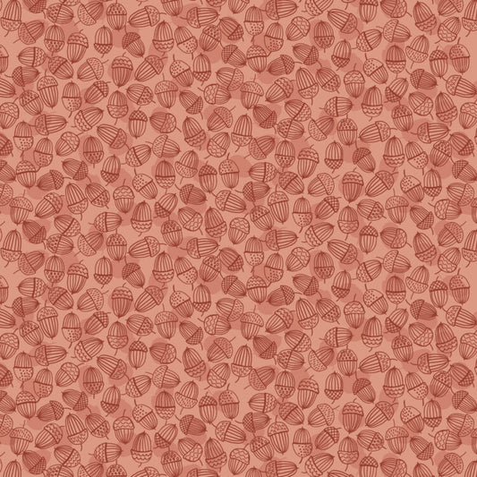 Lewis & Irene - Flannel -  Snuggle Up Autumn acrons blush