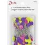 Dritz 2" Flat Flower Head Pins
